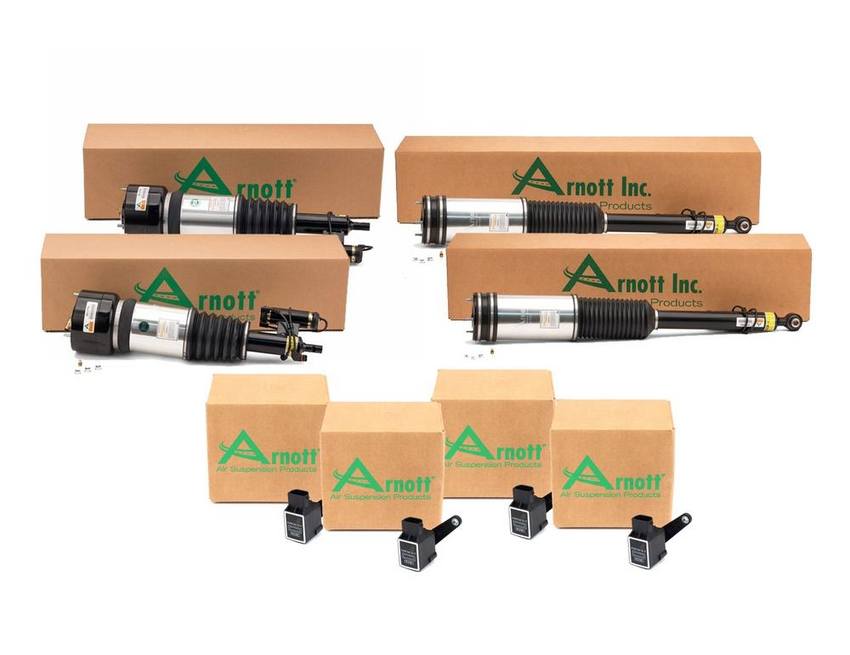 Mercedes Suspension Strut Assembly Kit - Front and Rear (with Airmatic) 220320501380 - Arnott 4002398KIT